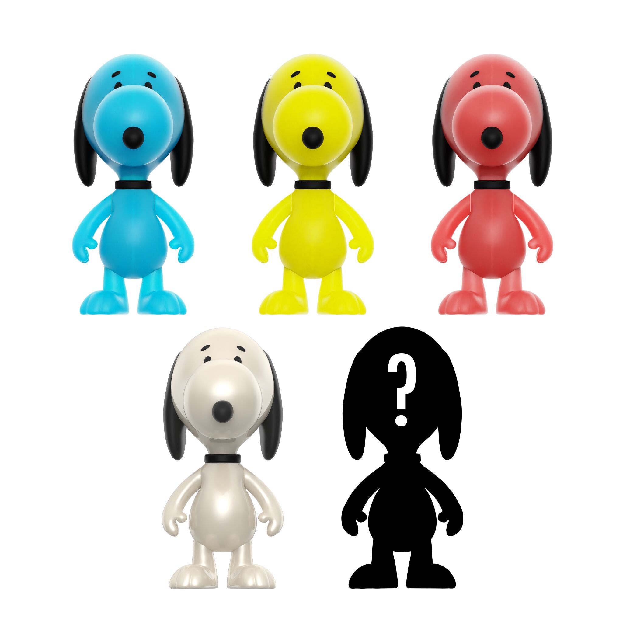 Super7 Peanuts Blind Box More Snoopies figurine set 12 bucati