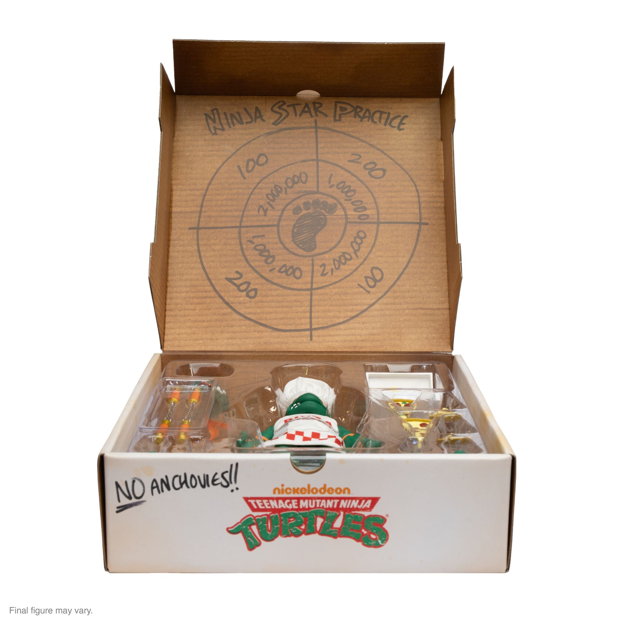 Super7 TMNT Ultimates Michelangelo Pizza Chef figurina 7 inch