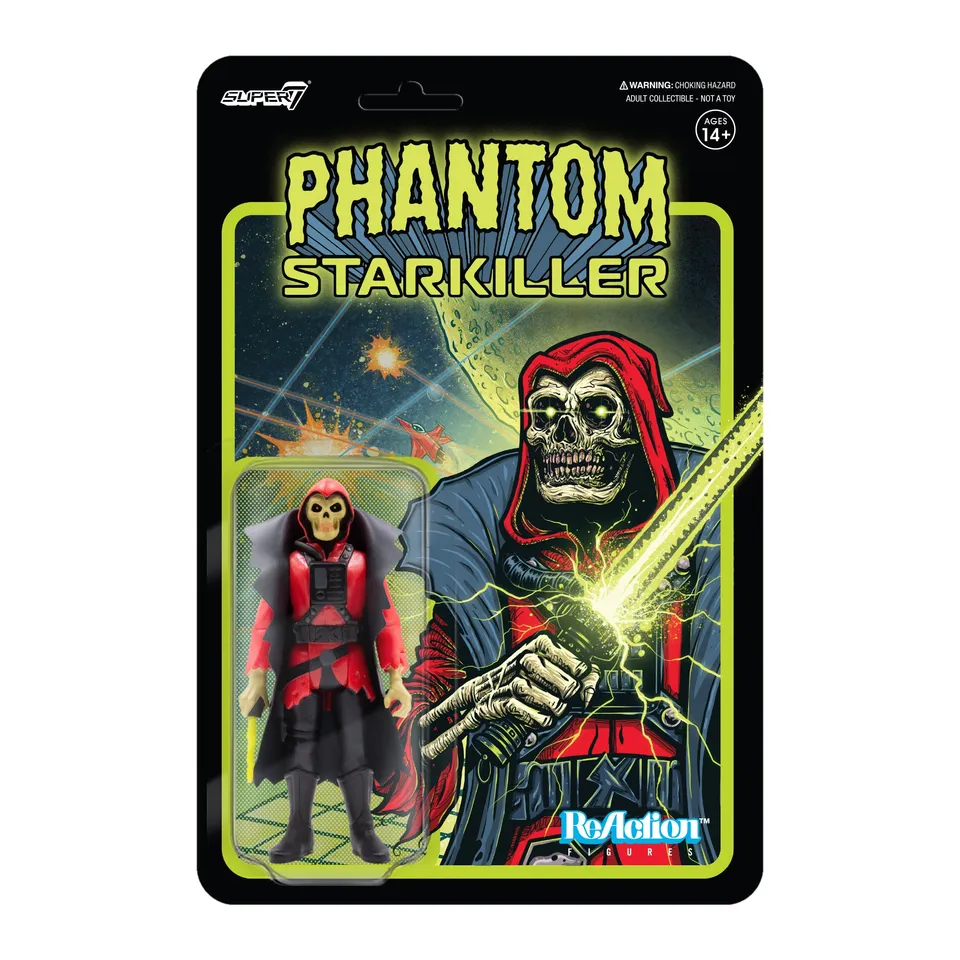 Super7 Killer Bootlegs Phantom Starkiller figurina rosie