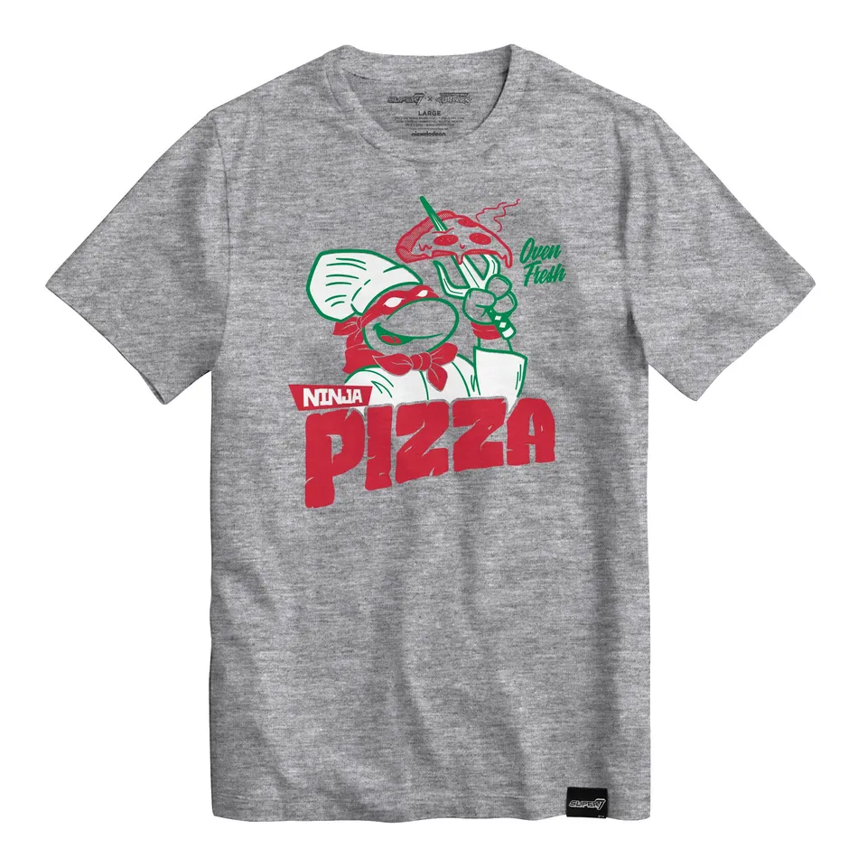 Super7 TMNT Pizza Shop tricou Testoasele Ninja bumbac