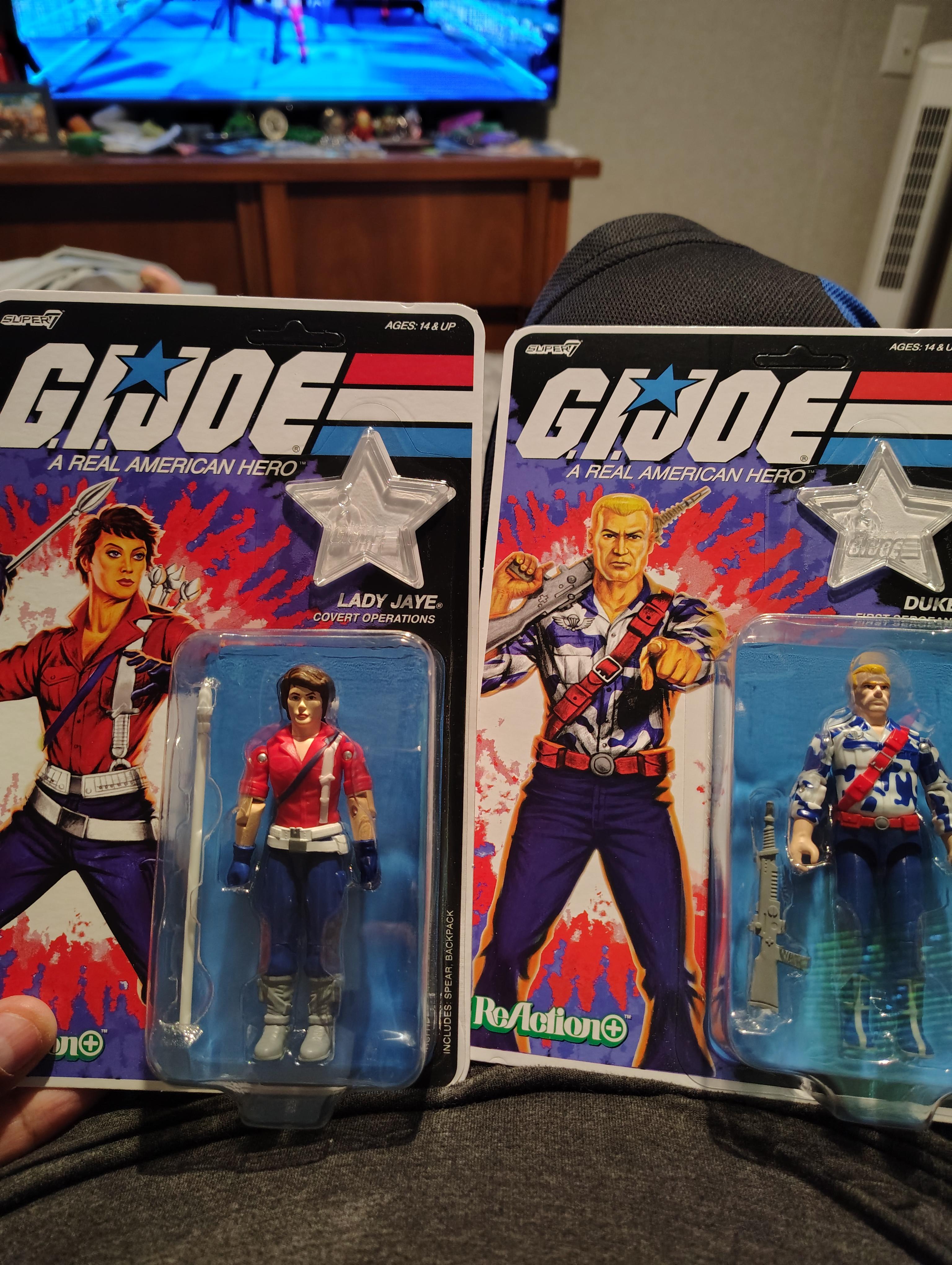 Super7 G.I. Joe ReAction+ Wave 08 set 4 figurine articulate