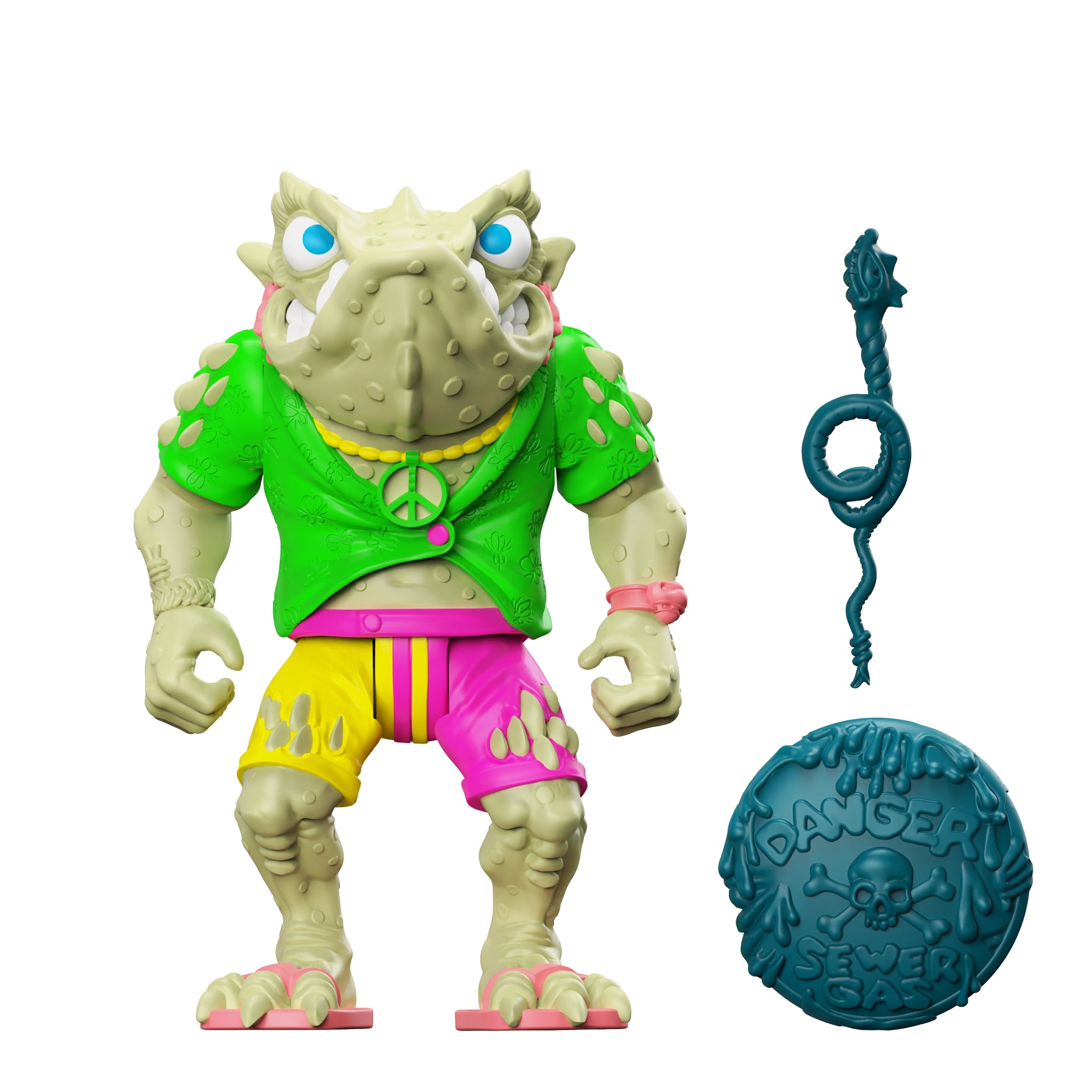 Super7 TMNT Napoleon Bonafrog figurina 9,5 cm broască
