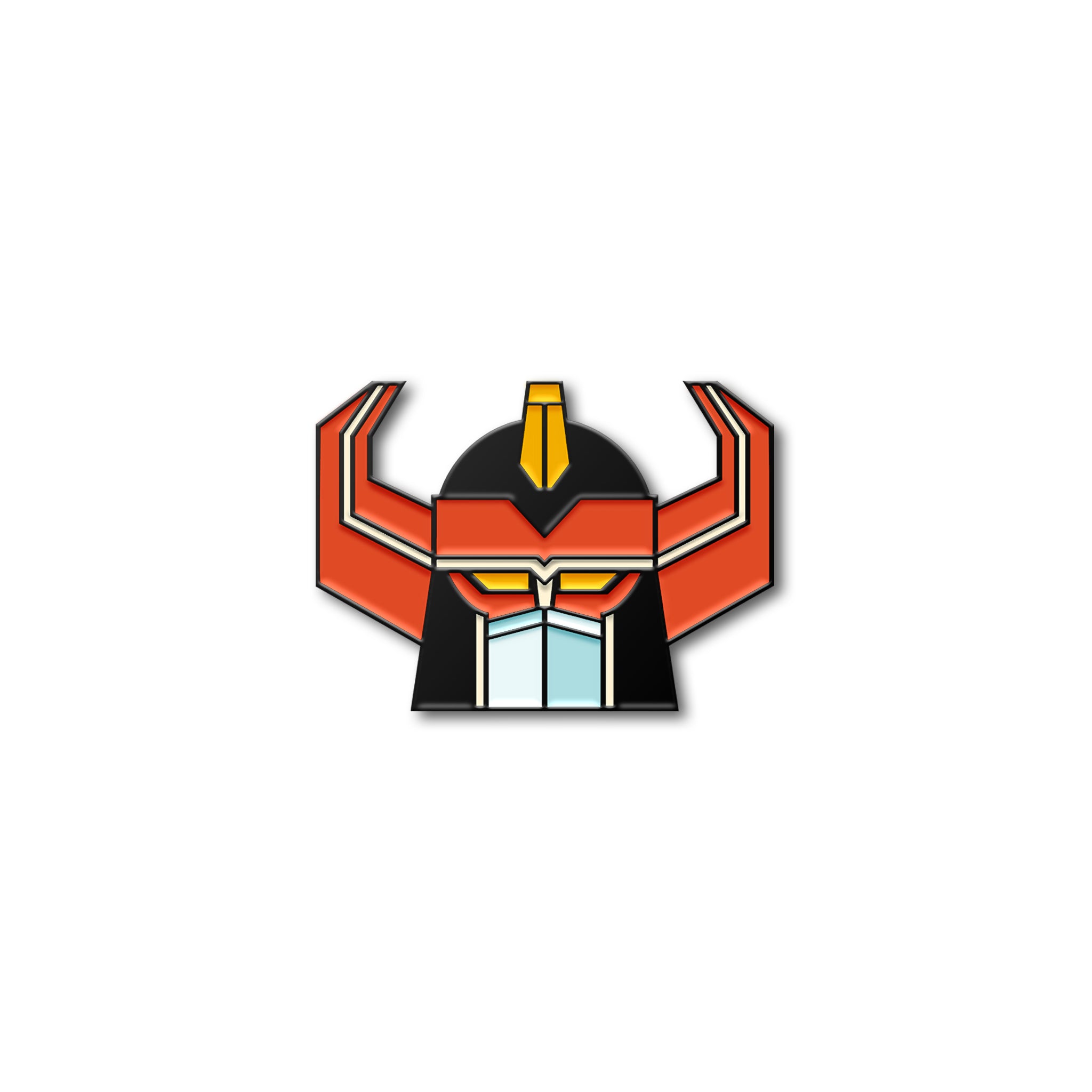Super7 Mighty Morphin Power Rangers Megazord pin metalic