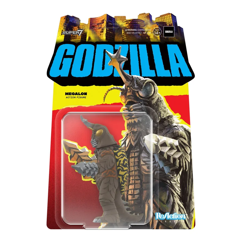 Super7 Toho Megalon figurina articulata Wave 03