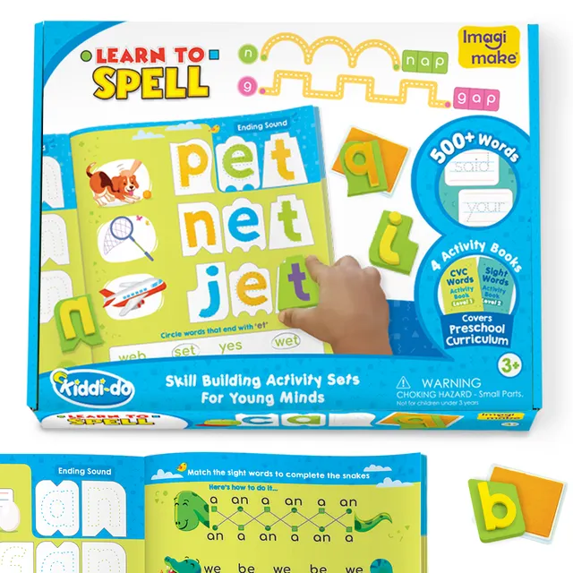 Imagimake Learn To Spell joc educativ 500 cuvinte