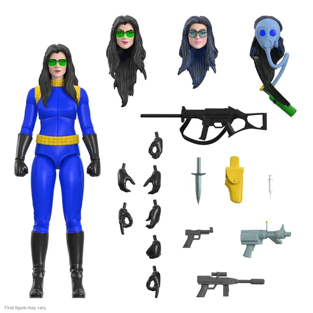 Super7 Ultimates G.I. Joe Baroness Blue figurina 18 cm