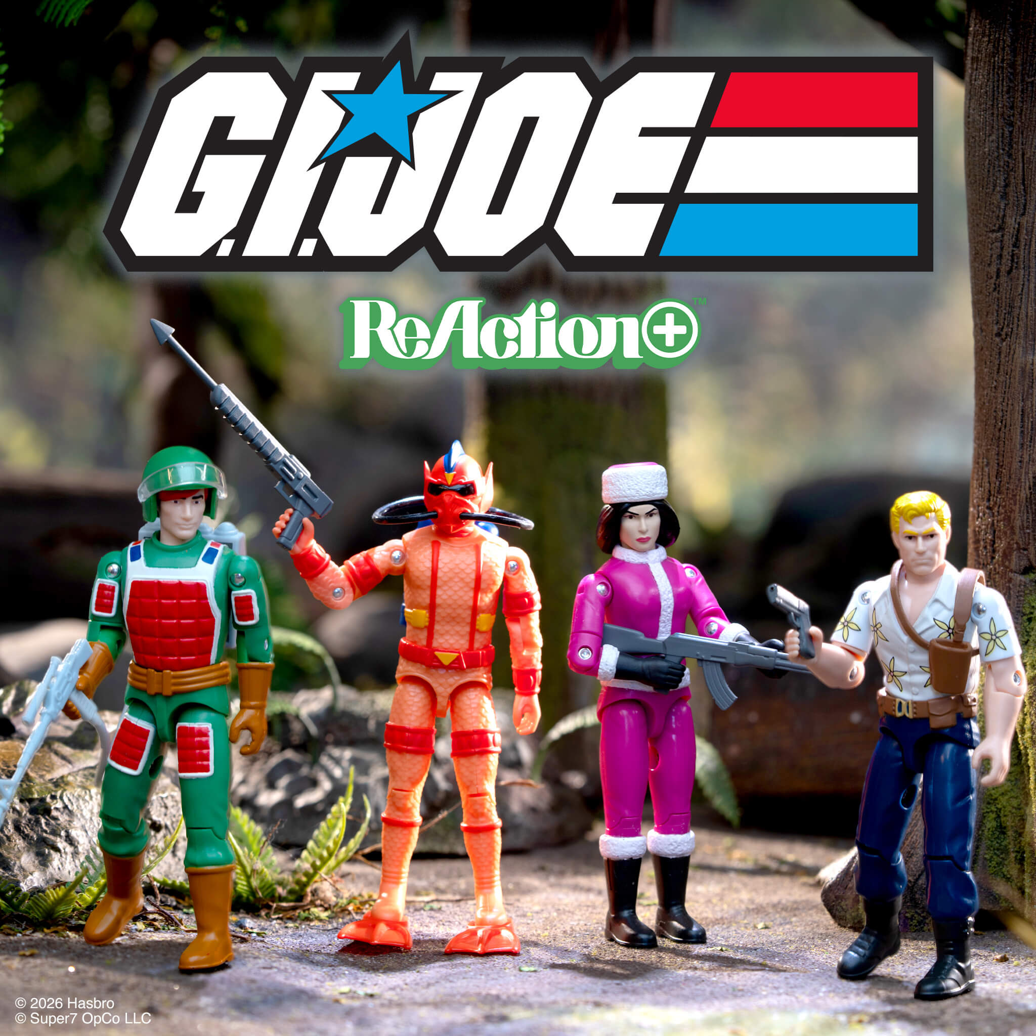 Super7 G.I. Joe ReAction+ Flash Comic figurina 10 cm