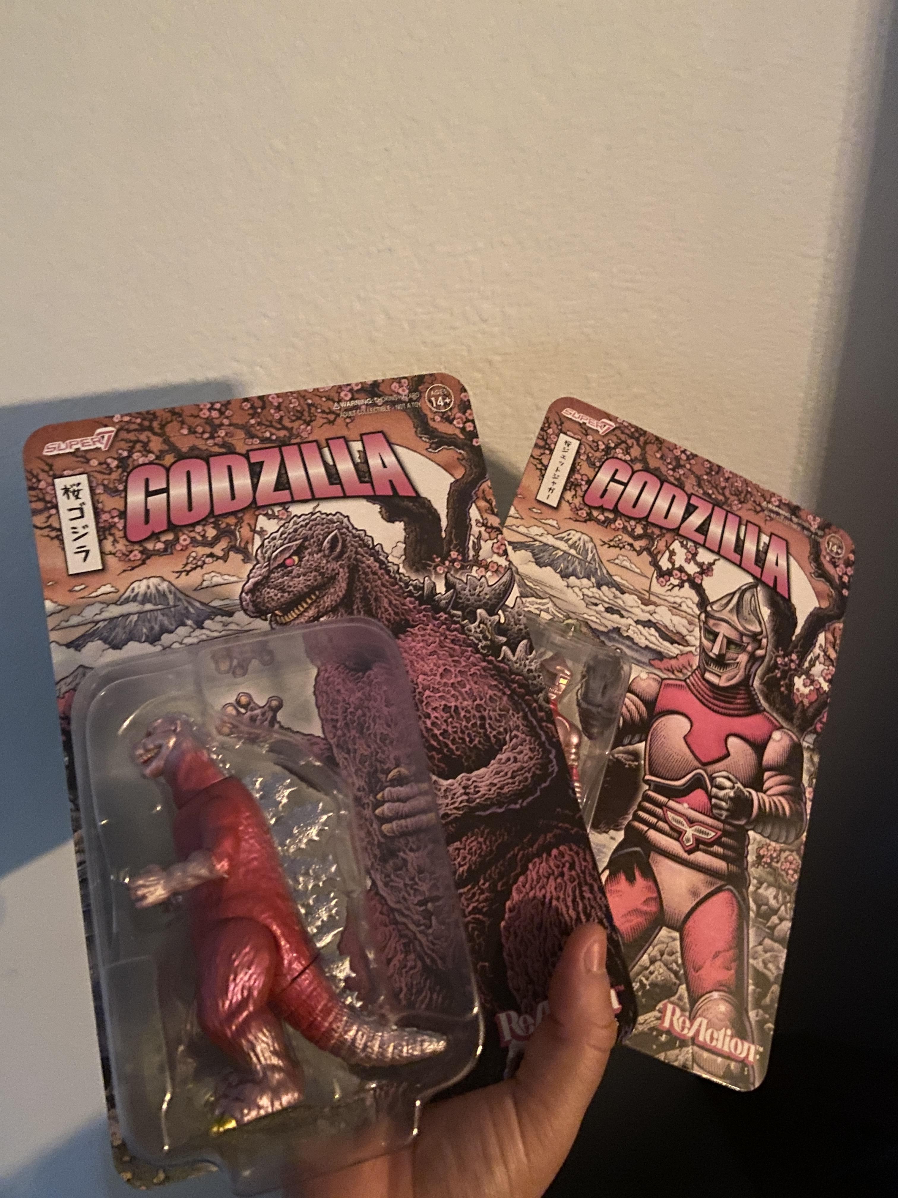 Super7 Toho ReAction Godzilla 54 figurină cherry blossom