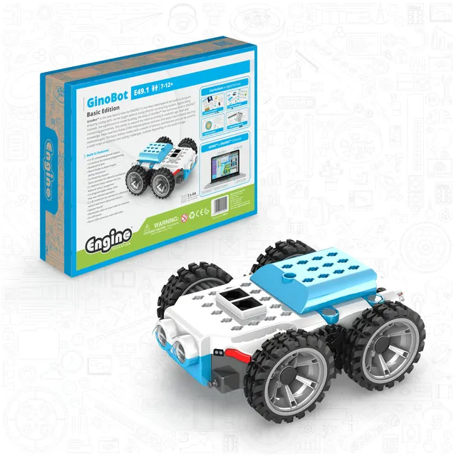 Engino GinoBot Basic Edition Robot Programabil 7-12 Ani