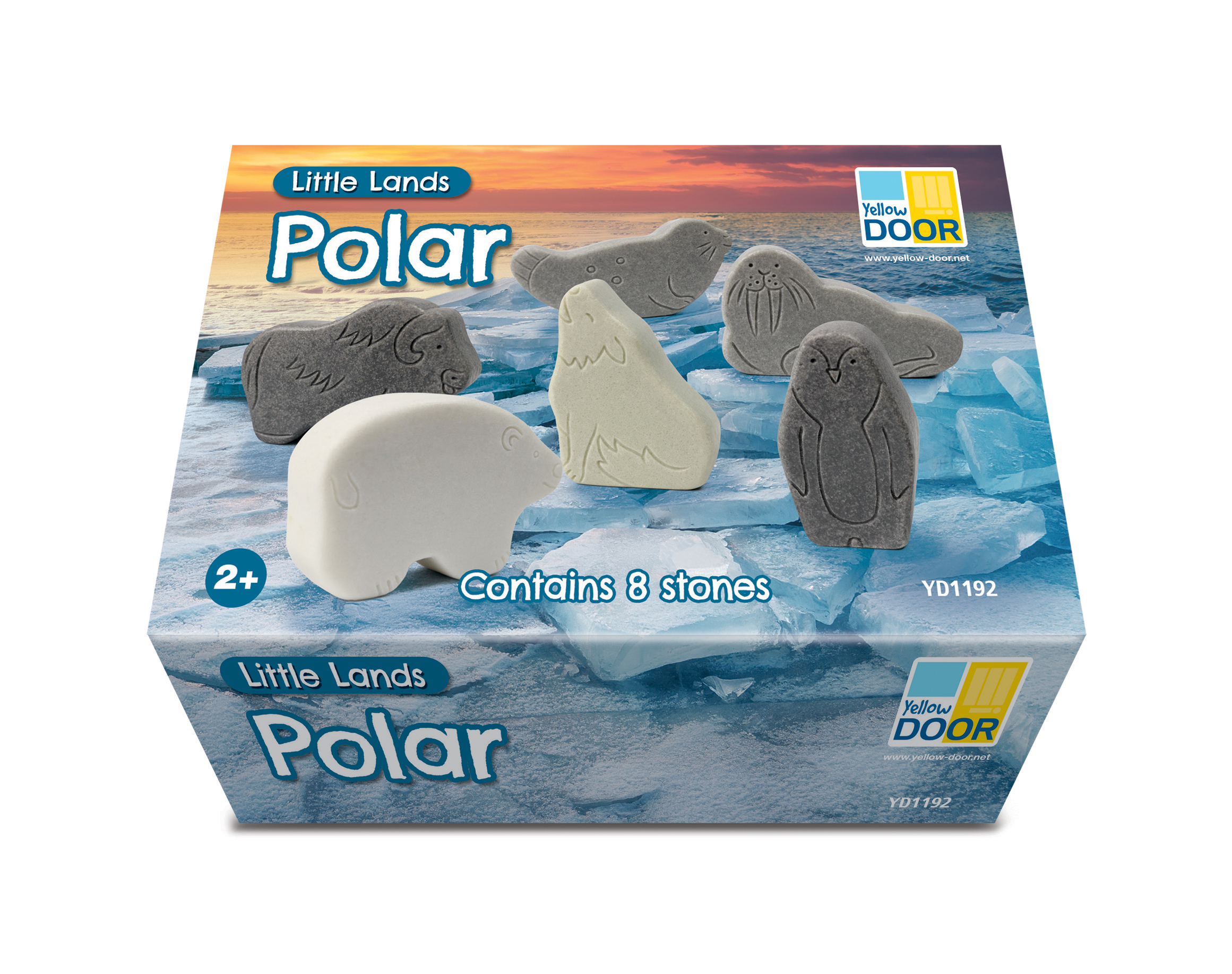 Yellow Door Little Lands Polar figurine 8 animale polare