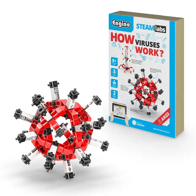 Engino STEAM Labs Viruses kit constructie 2 modele 8+