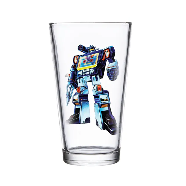 Super7 Transformers Soundwave pahar sticla 473 ml