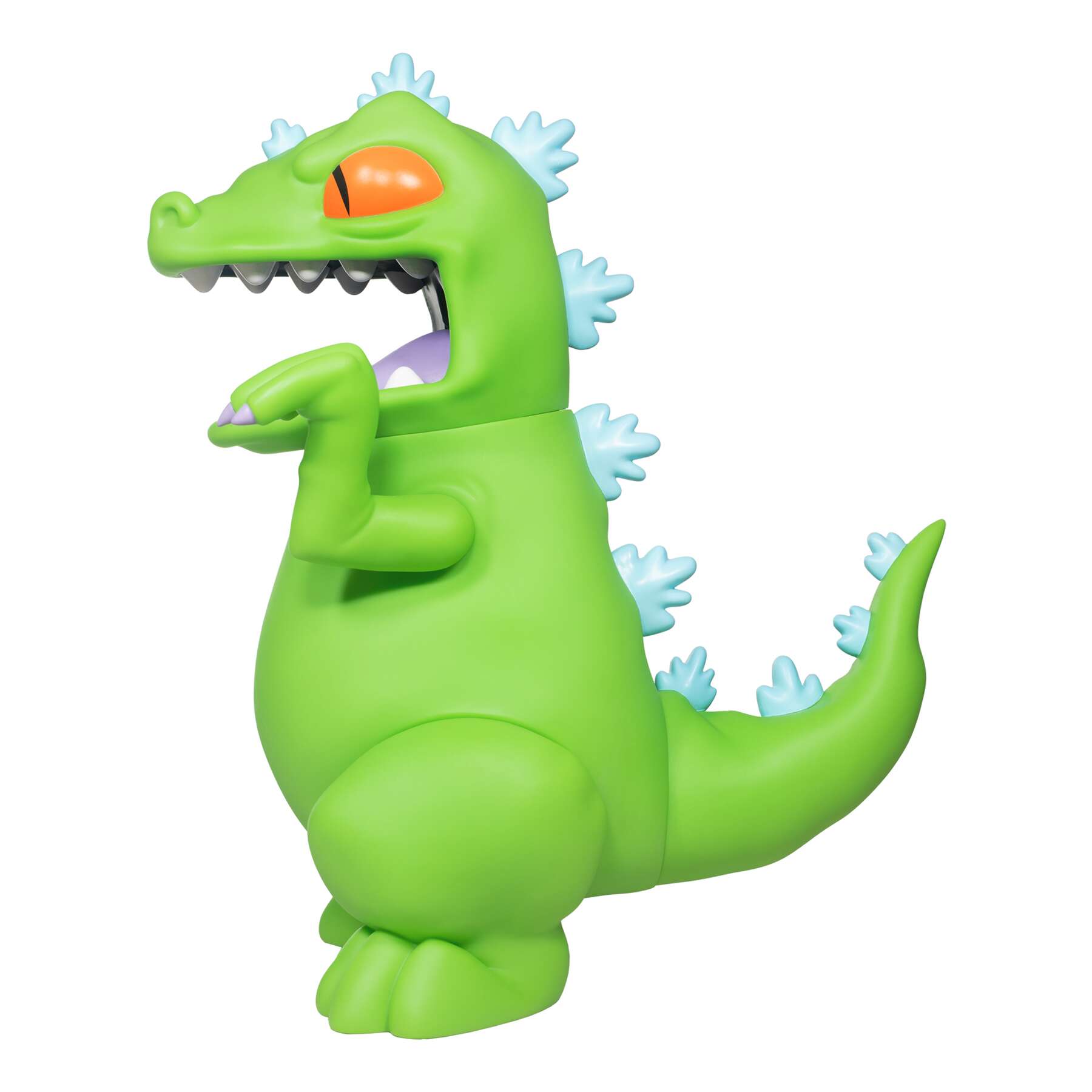 Super7 Rugrats Supersize Reptar figurina vinil 40 cm verde