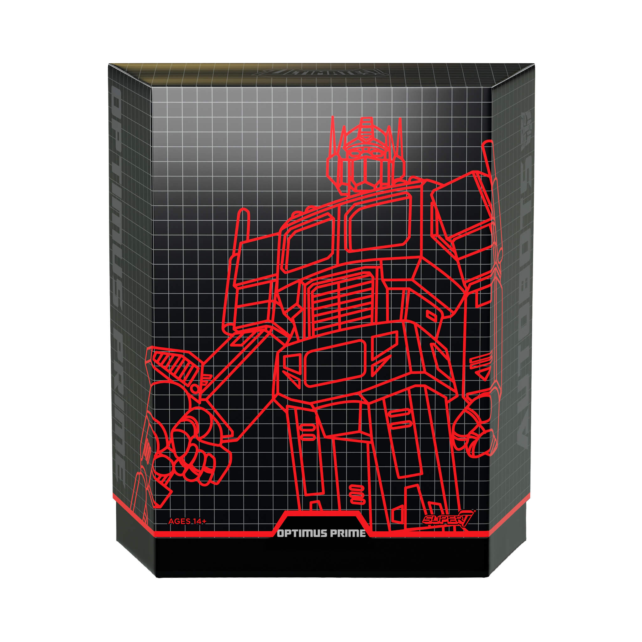 Super7 Transformers Ultimates Optimus Prime figurina deluxe 19,7 cm