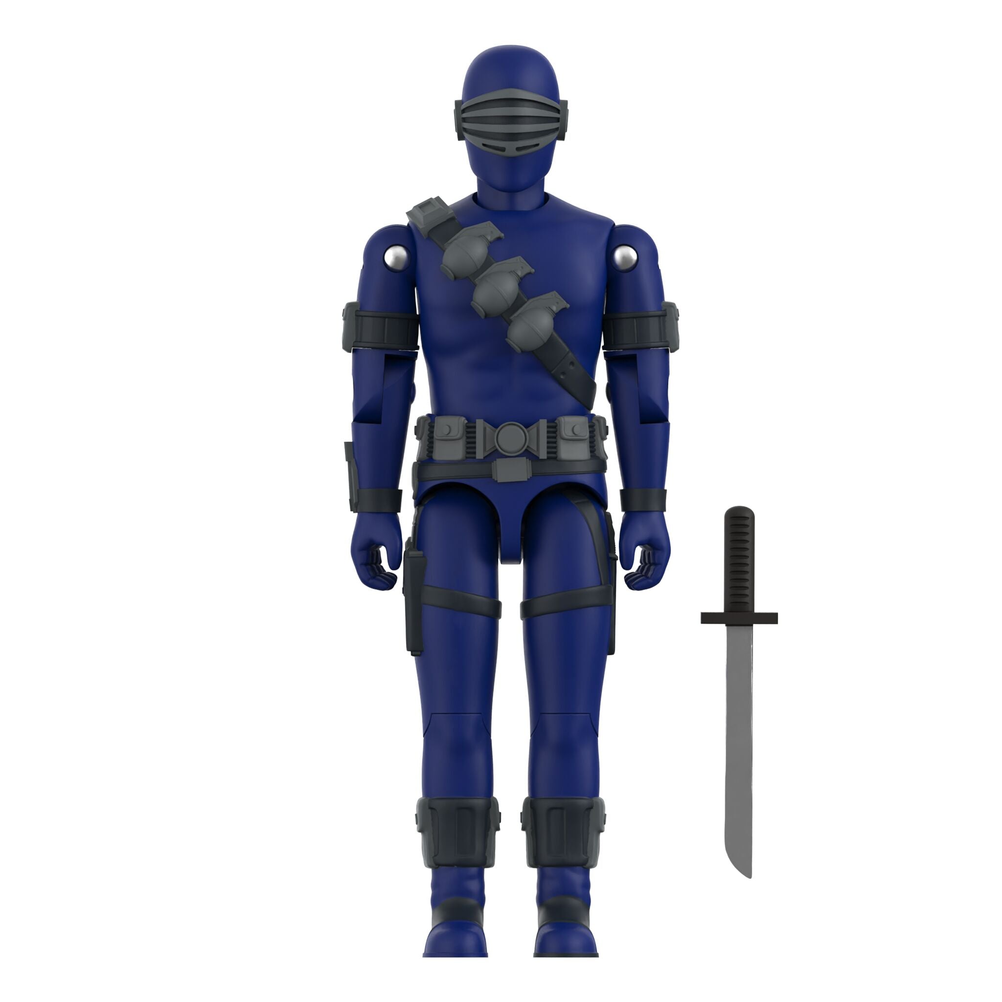 Super7 G.I. Joe ReAction+ Snake Eyes Cartoon figurina 9.5cm