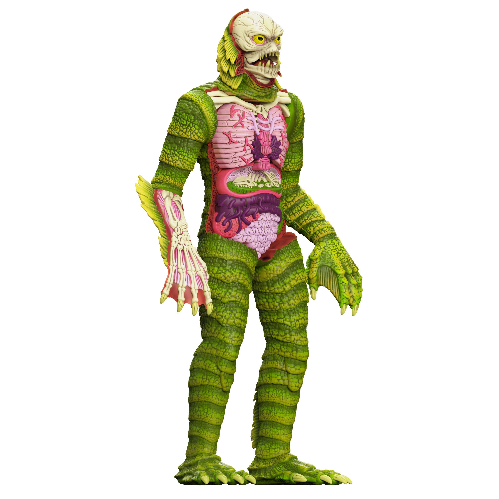 Super7 Super Cyborg Creature from the Black Lagoon figurina full color 28 cm