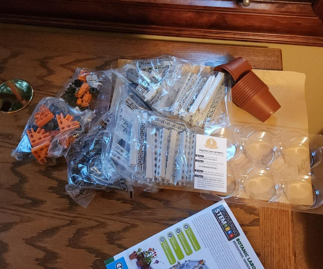 Engino Discovering STEM Botanic Laboratory set constructie sera 4 modele