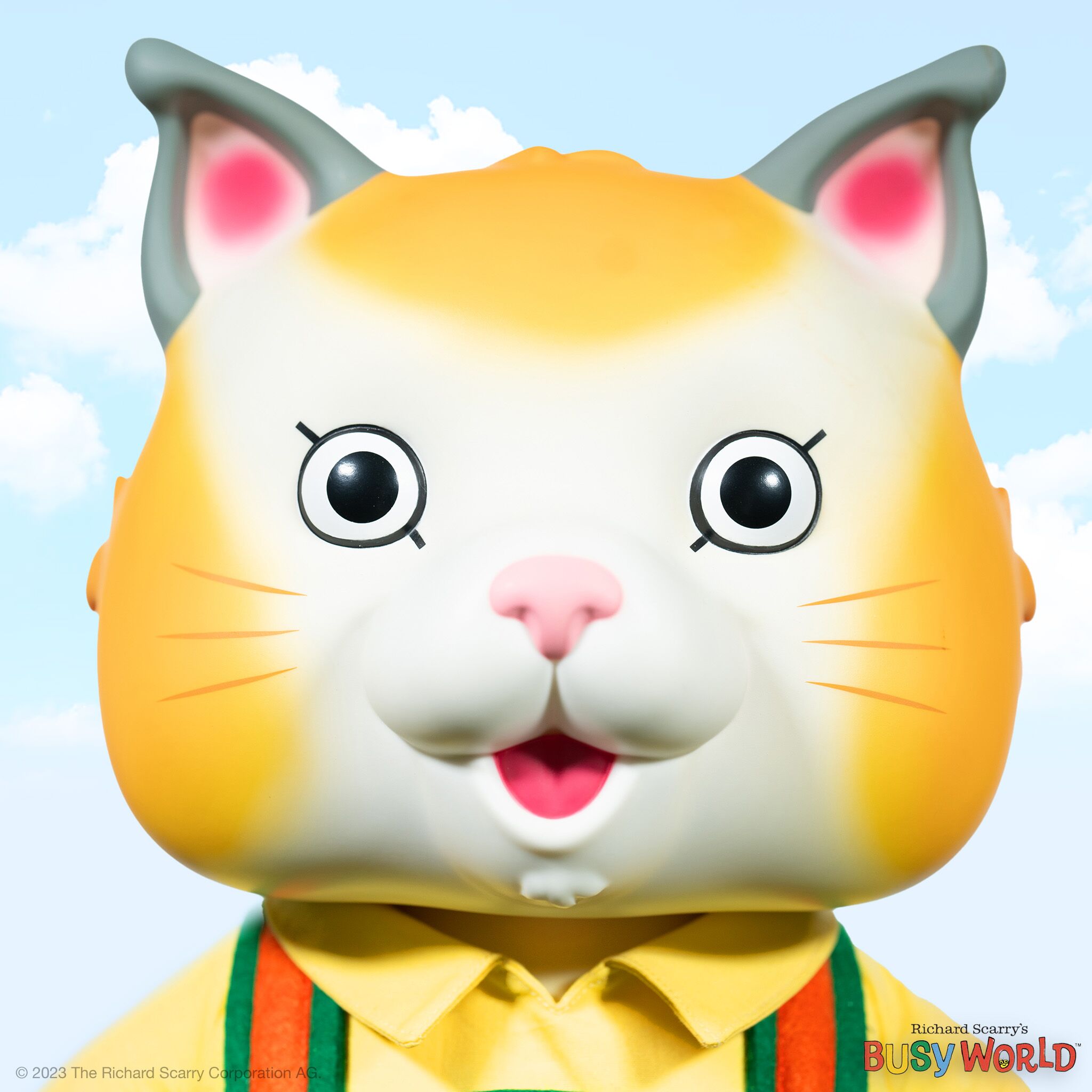 Super7 Richard Scarry Huckle Cat figurină vinil 40 cm