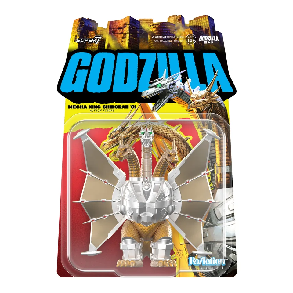 Super7 Toho Mecha-King Ghidorah figurina 9,5 cm