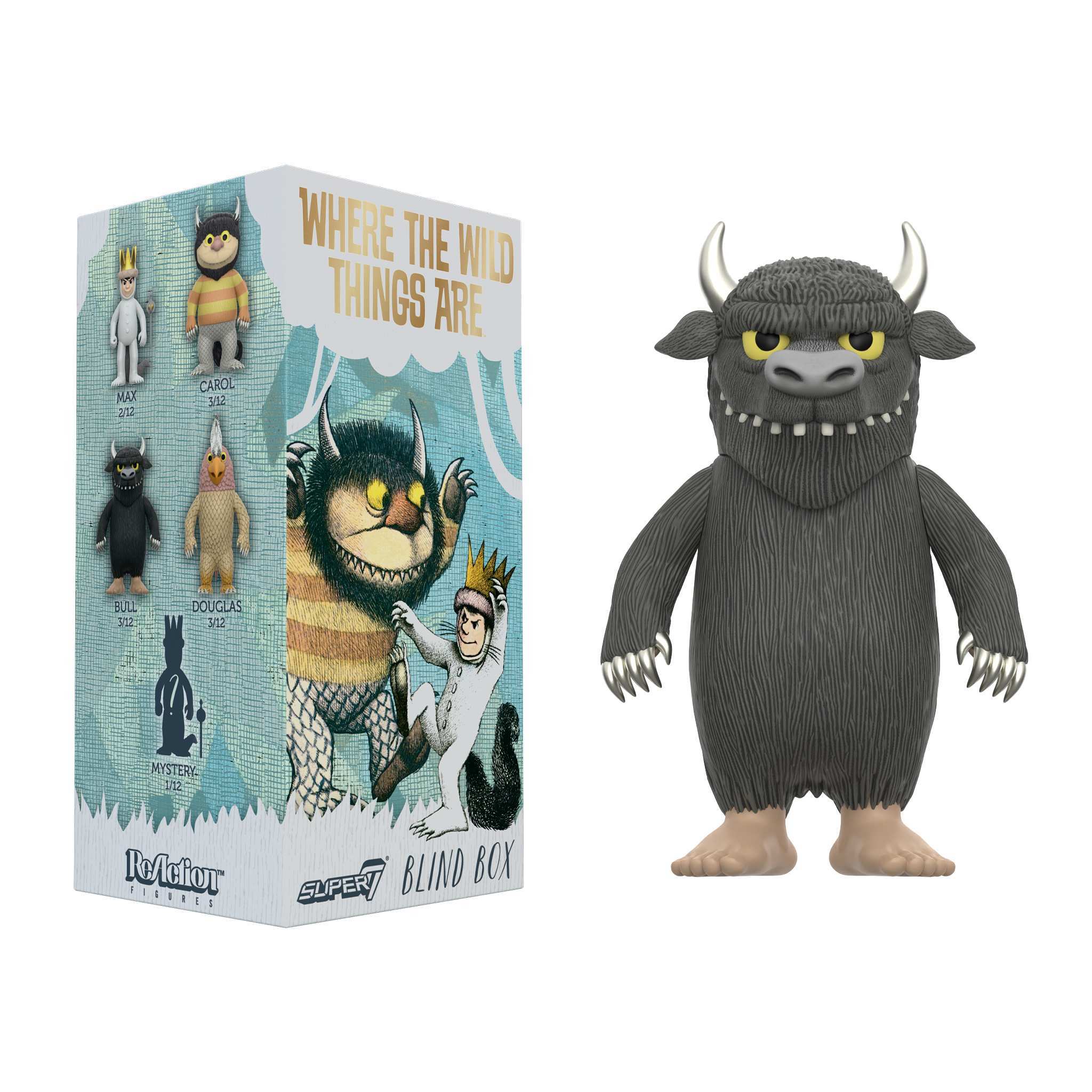 Super7 Wild Things Blind Box Wave 01 set 12 figurine glow