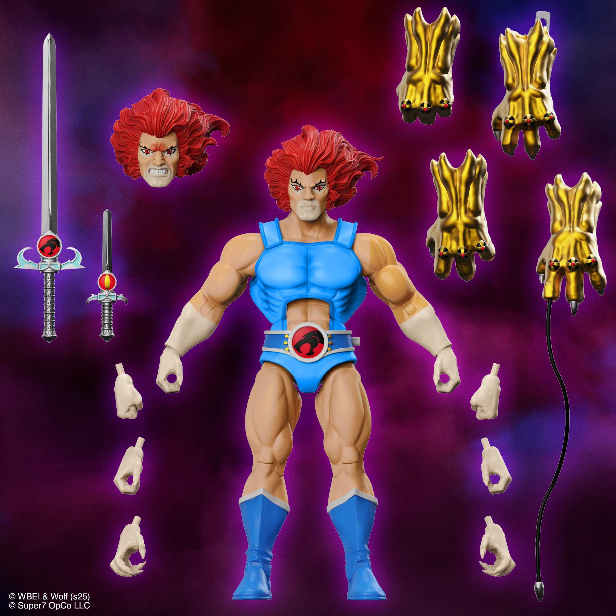 Super7 ThunderCats Ultimates Lion-O figurină 7 inch