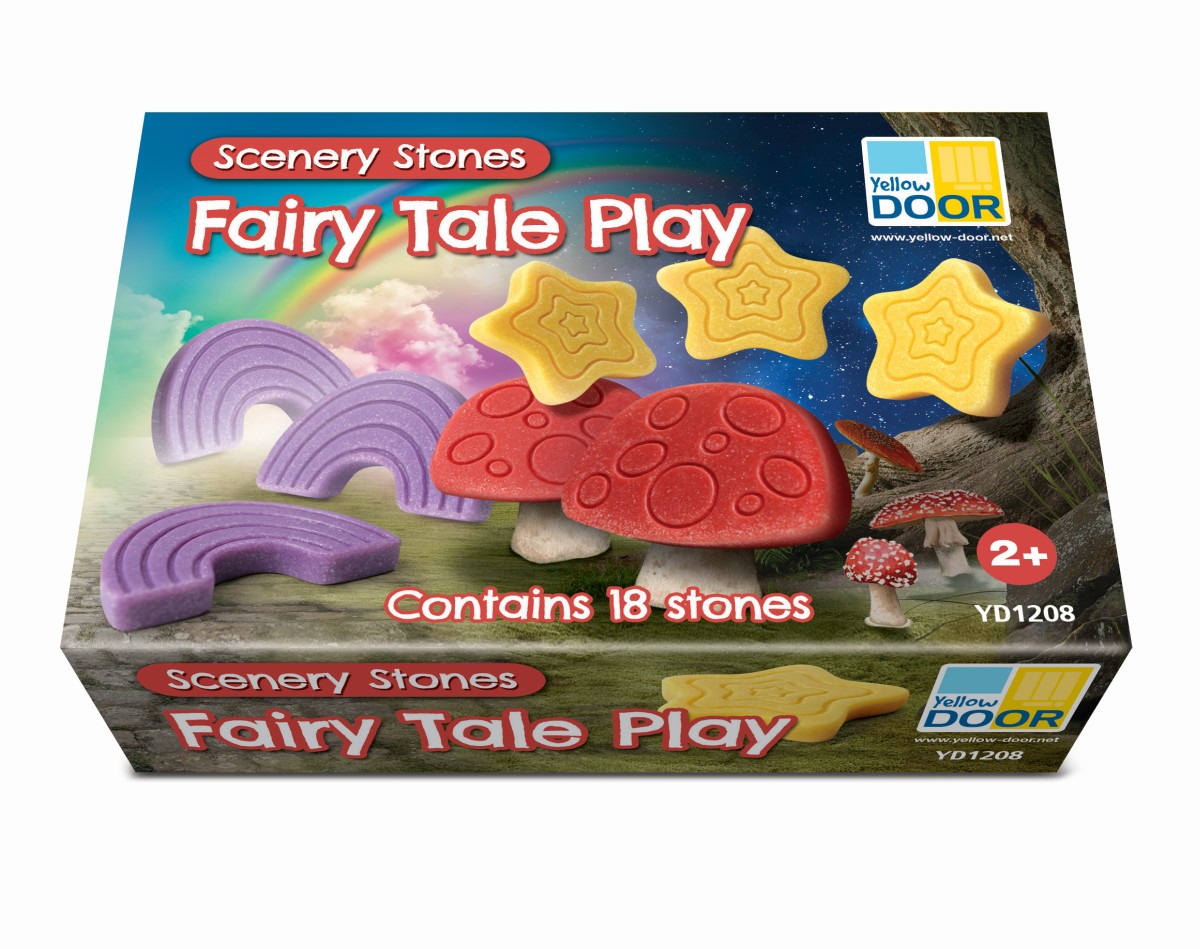 Yellow Door Scenery Stones Fairy Tale pietre povesti set 18