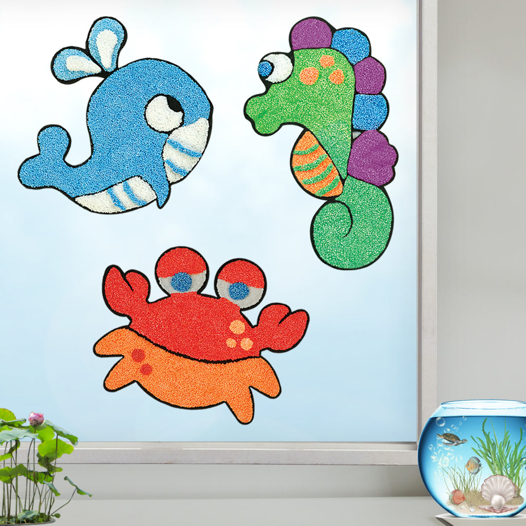 Imagimake Clay Stickers set 12 stickere 3 teme