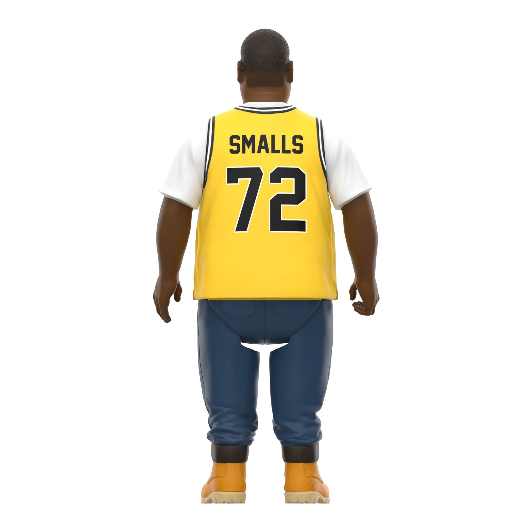 Super7 Notorious B.I.G. Yellow Jersey figurina rap