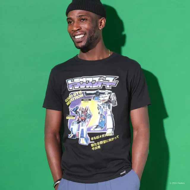 Super7 Transformers Goodbye Megatron tricou negru bumbac