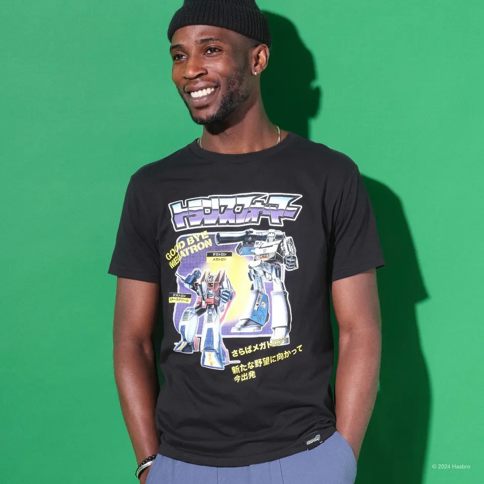 Super7 Transformers Goodbye Megatron tricou negru bumbac