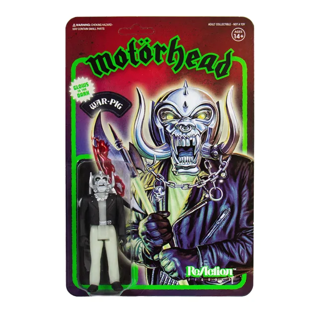Super7 ReAction Warpig figurina 9,5 cm fosforescenta
