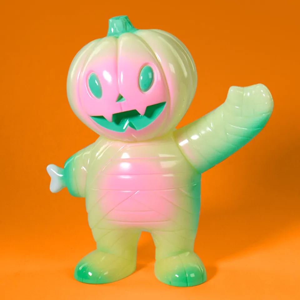 Super7 Pumpkin Boy Glow in the Dark figurina vinil 15 cm