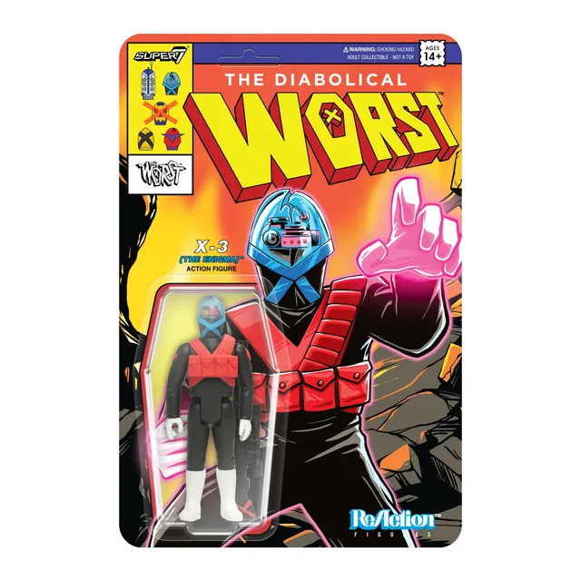 Super7 The Worst X3 Enigma figurina echipa mutanta