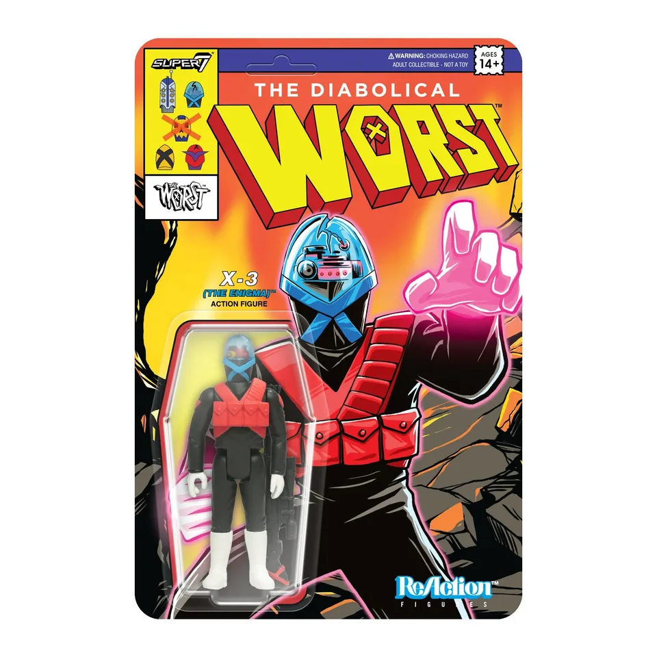 Super7 The Worst X3 Enigma figurina echipa mutanta