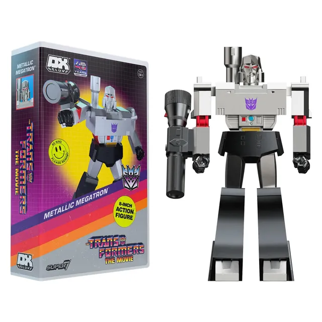 Super7 Transformers Megatron Deluxe figurina metalic 20cm