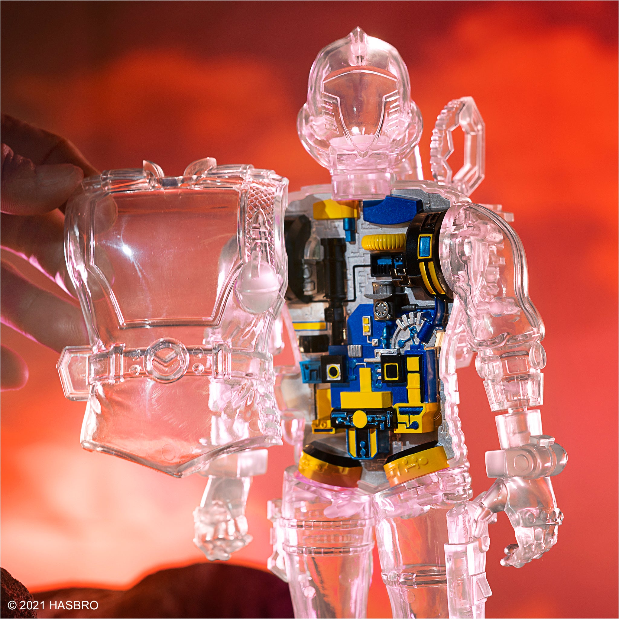 Super7 Super Cyborg Cobra B.A.T. Clear figurină 28 cm