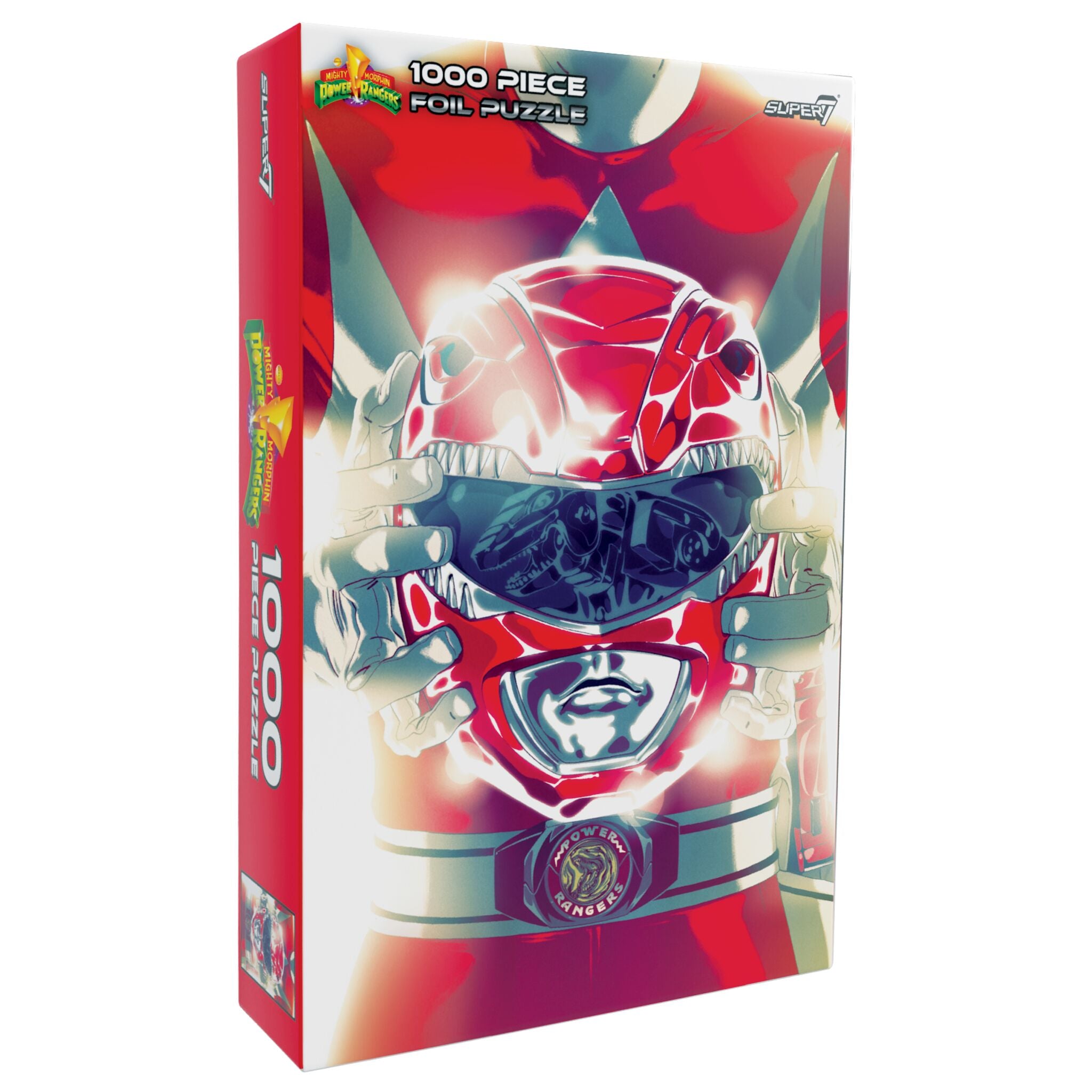 Super7 Power Rangers Red Ranger puzzle 1000 piese foil 50x68cm