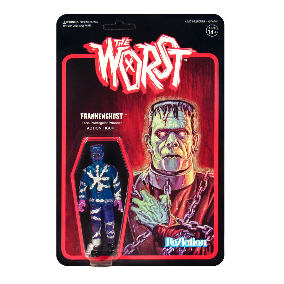 Super7 The Worst Frankenghost figurina Color 2 gri fumuriu