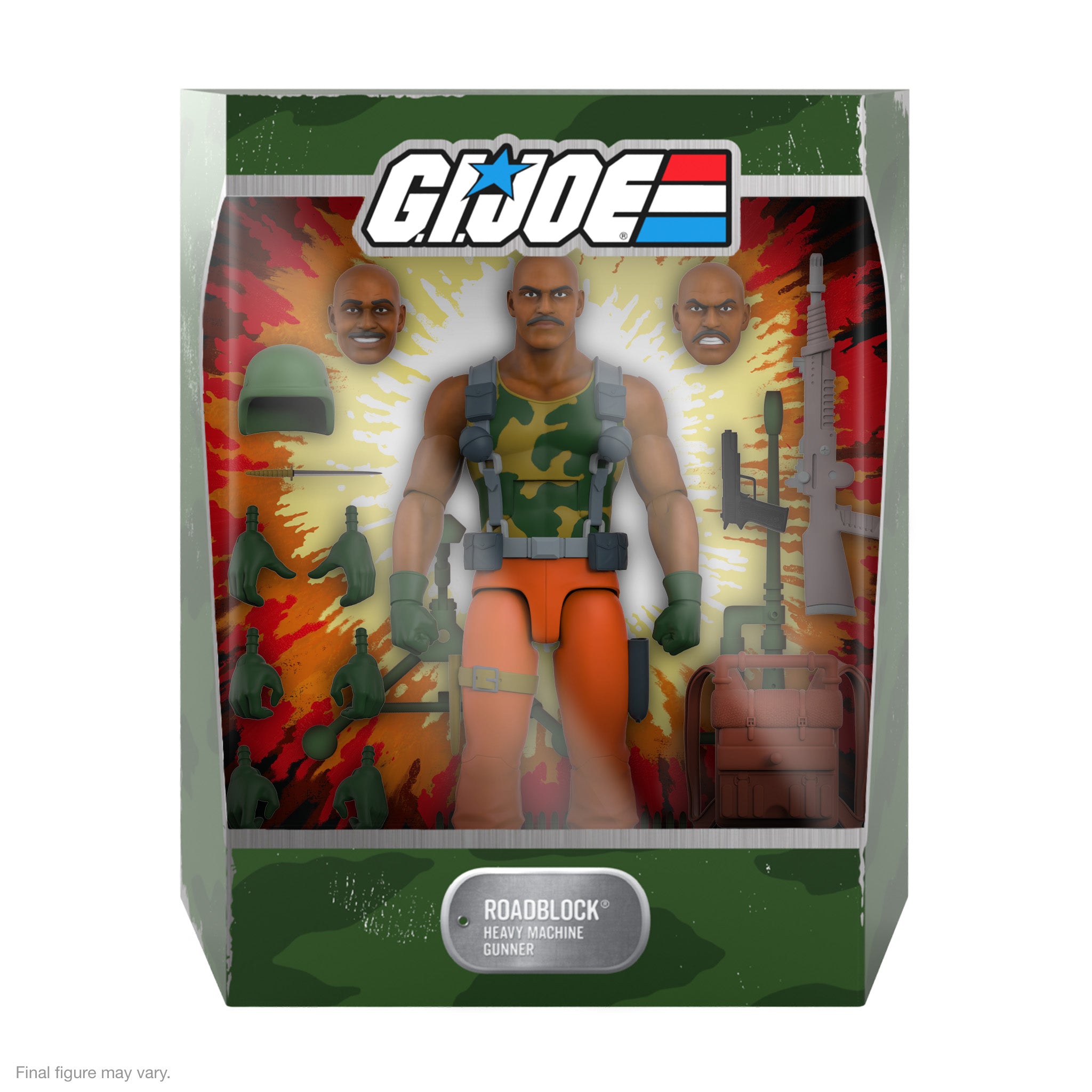 Super7 Ultimates Roadblock figurina 18 cm desen