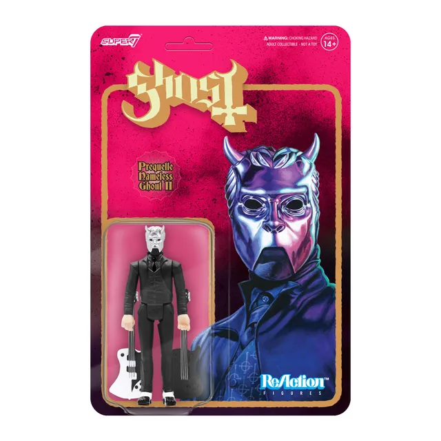 Super7 ReAction Ghost Prequelle Nameless Ghoul figurina chitara