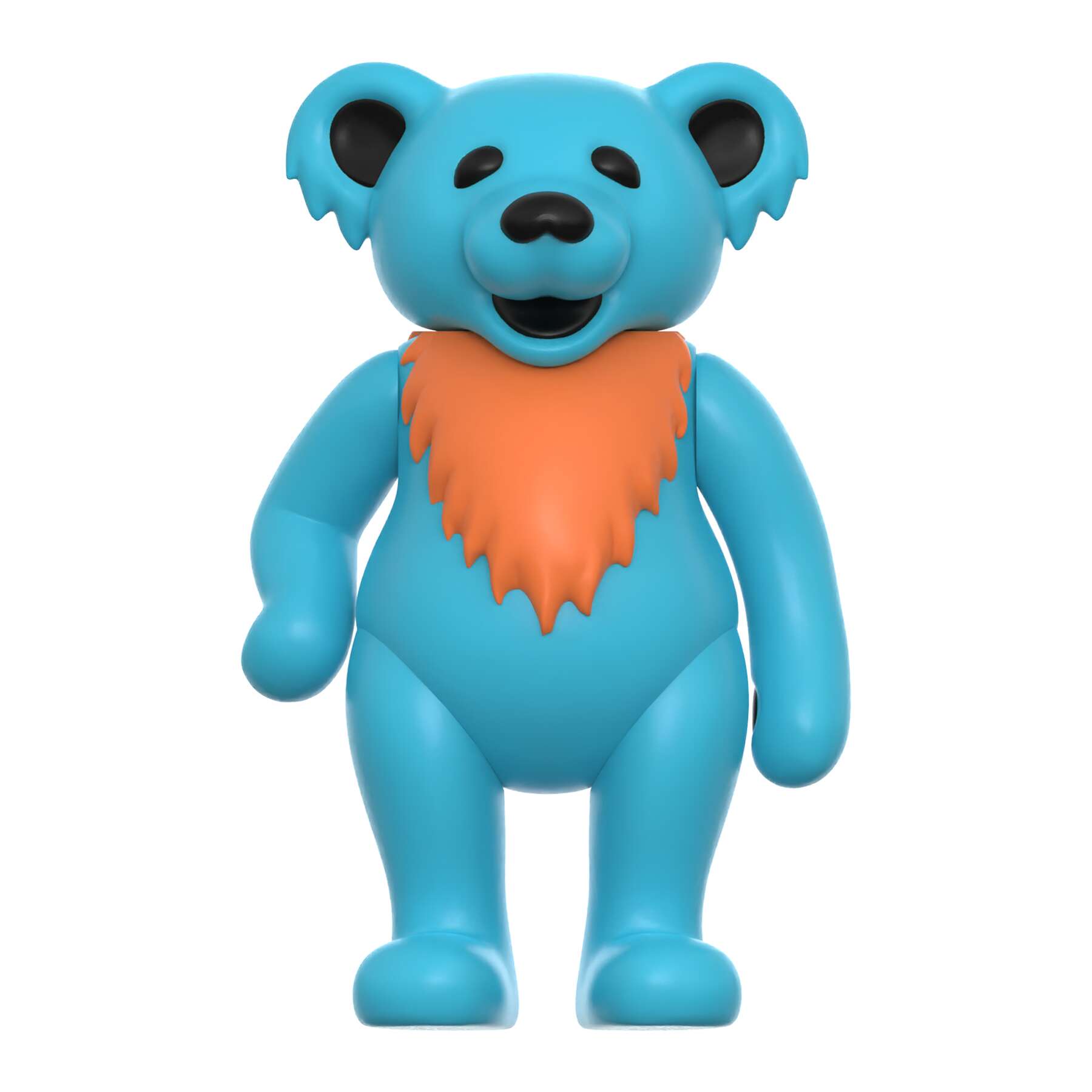 Super7 ReAction Dancing Bear Glow figurina fosforescenta Stealie Blue