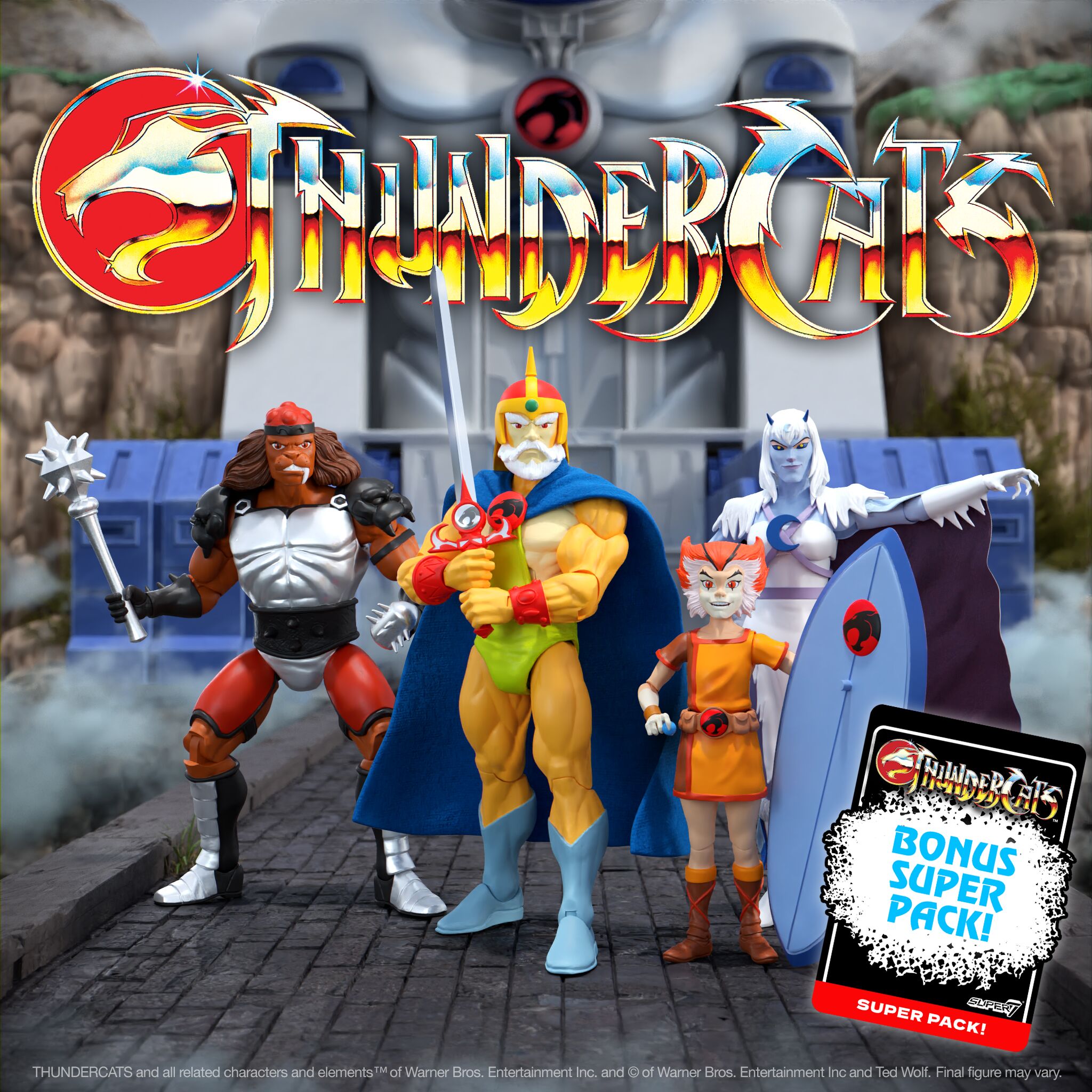 Super7 ThunderCats Ultimates Wave 9 set 4 figurine vintage