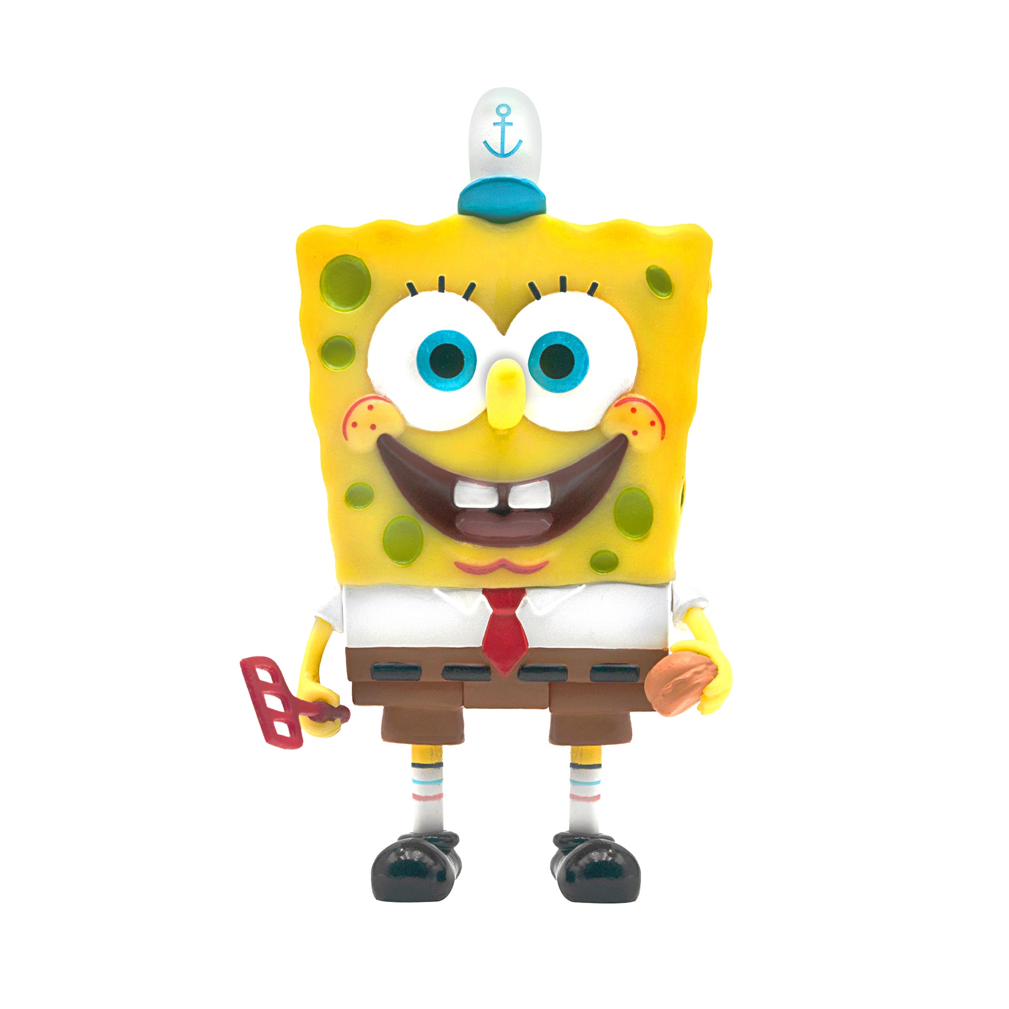 Super7 ReAction SpongeBob Krusty Krab figurina 9,5 cm spatula