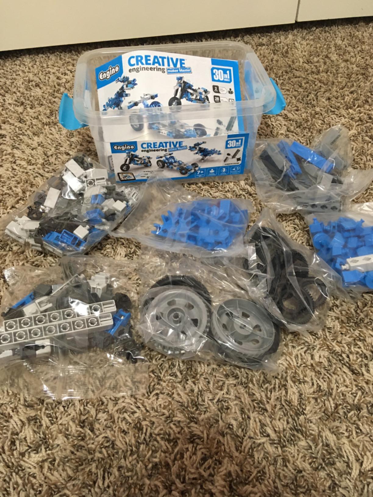 Engino Creative Engineering Maker Master set construcție 30 în 1 209 piese