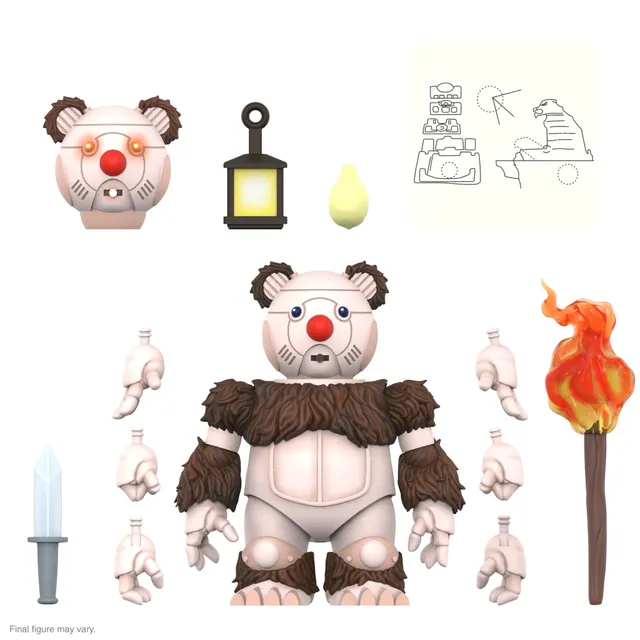 Super7 ThunderCats Ultimates Robear Bill figurina 18 cm