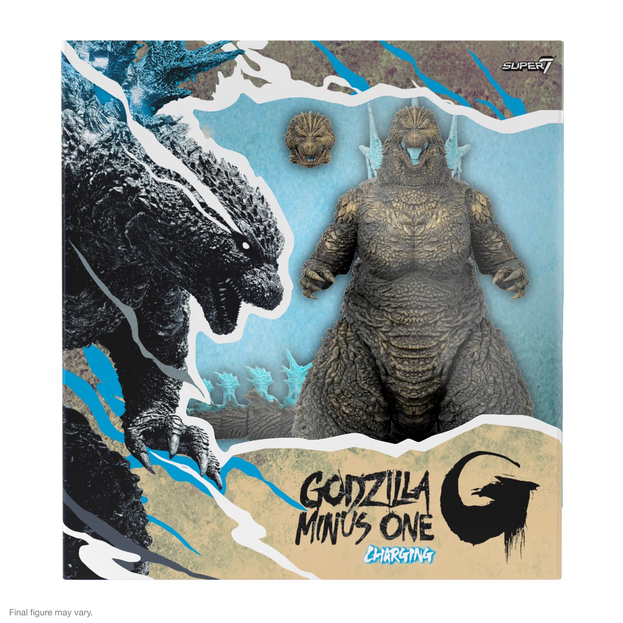 Super7 Toho Ultimates Godzilla Minus One figurina 36cm glow