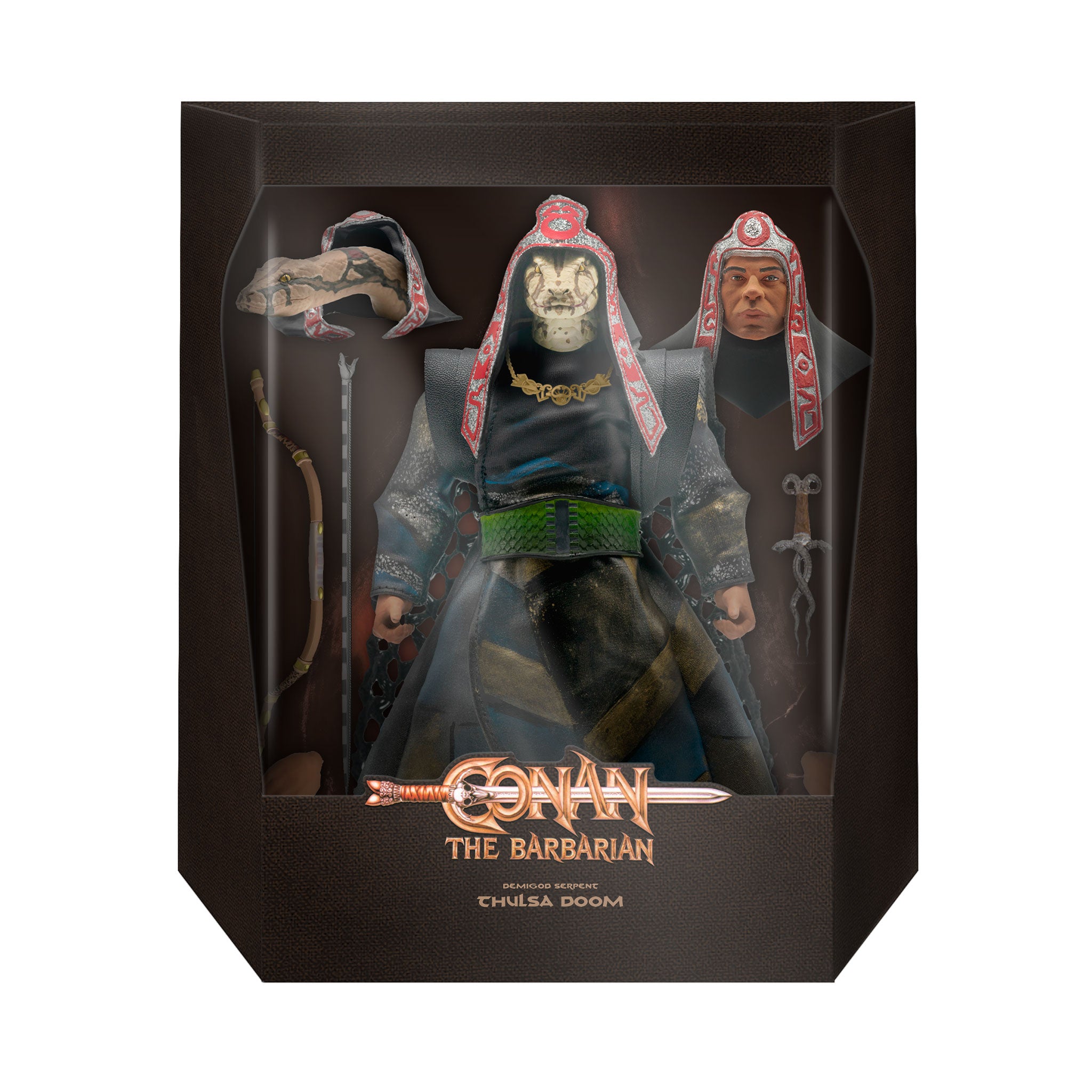 Super7 Ultimates Thulsa Doom figurina articulata 18 cm