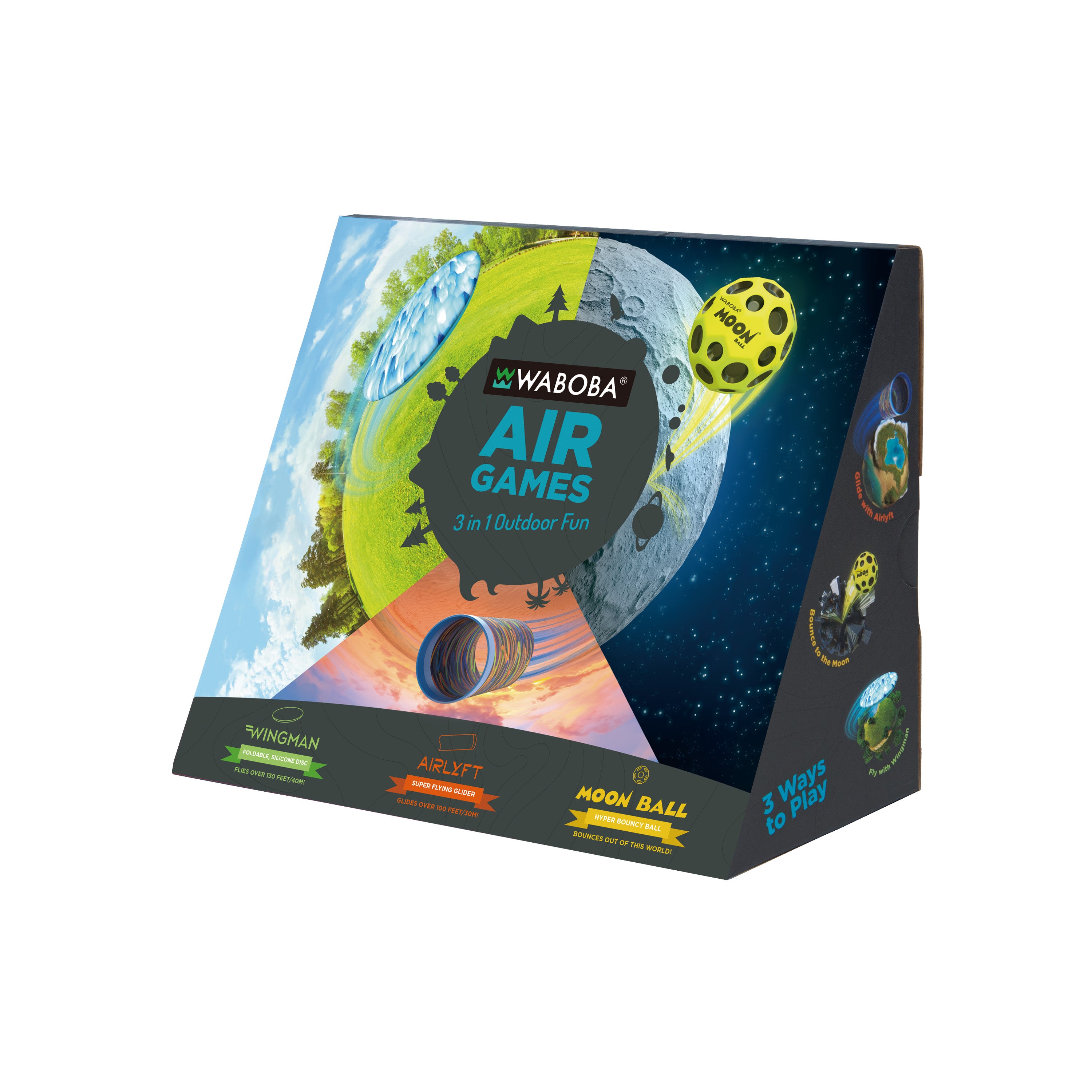 Waboba Air Games Bundle set jocuri zburatoare 3 piese