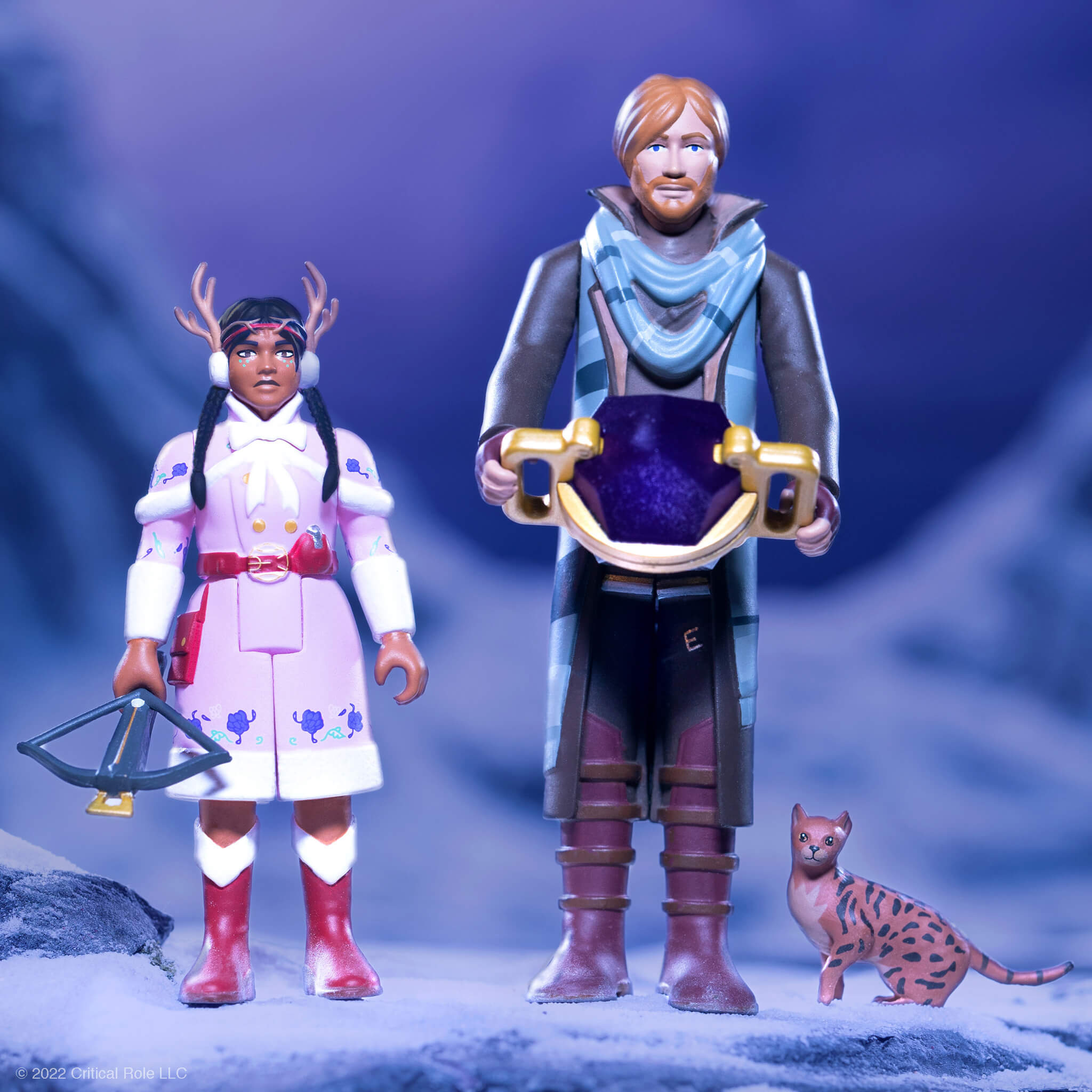 Super7 Critical Role ReAction Veth Brenatto figurina