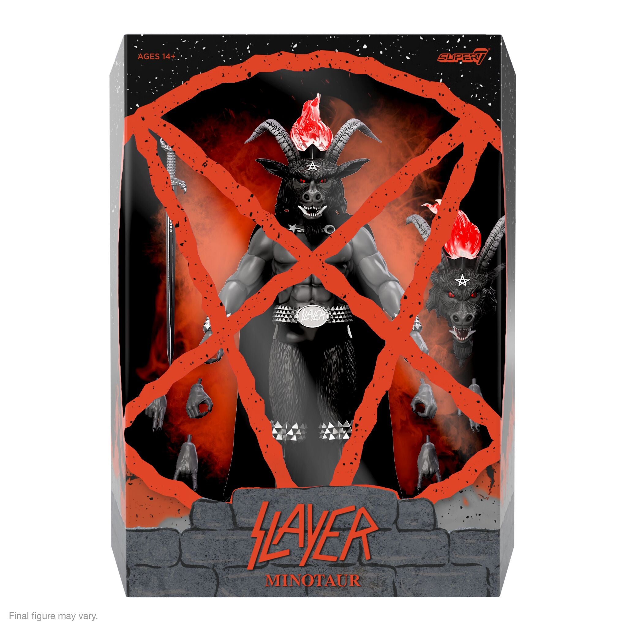Super7 Slayer ULTIMATES Minotaur figurina Black Magic